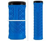 LIZARD SKINS Charger Evo Single Clamp Lock on Grip  Blue  click to zoom image