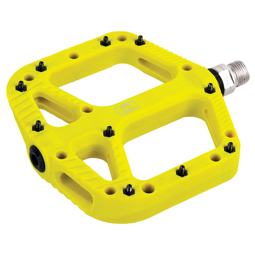 yellow pedals mtb