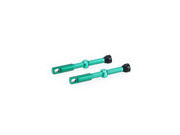 OXFORD Tubeless Alloy Valve with Valve Core Remover  Green  click to zoom image