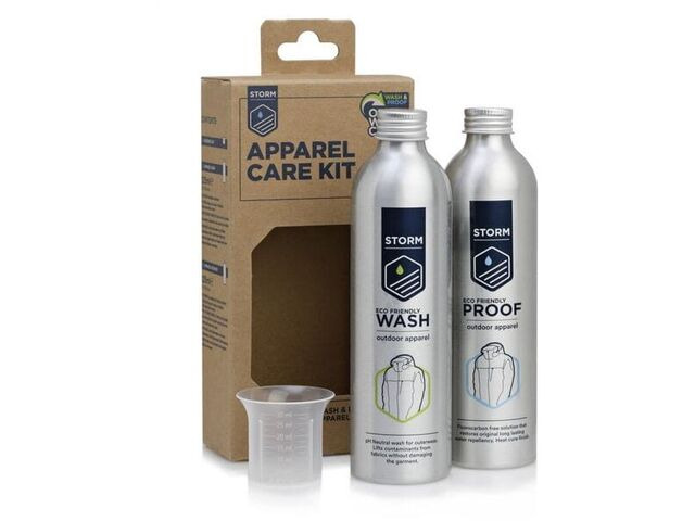 Storm Technical Garment Wash and Eco Proof Twinpack click to zoom image