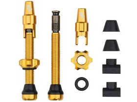 WOLFTOOTH Clik Valve Tubeless Valves in Gold 44mm
