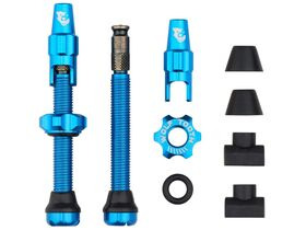 WOLFTOOTH Clik Valve Tubeless Valves in Blue 44mm