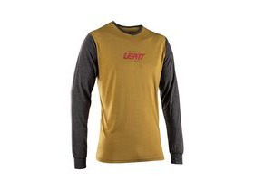 Leatt Long Sleeve Tech T-shirt 2026: Brass Brown