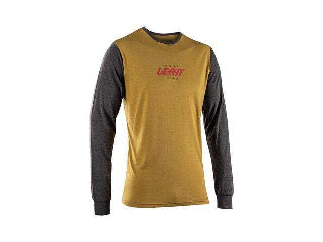 Leatt Long Sleeve Tech T-shirt 2026: Black click to zoom image