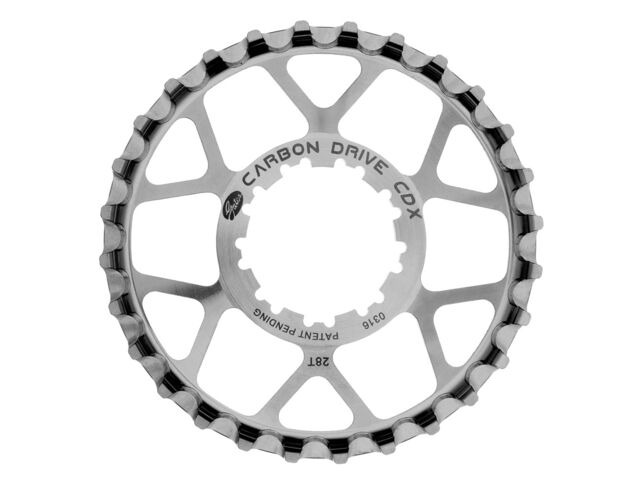Gates Carbon Drive CDX 9-Spline Sprocket 9-Spline for Shimano hub 28T click to zoom image