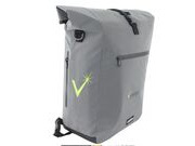 VISTELLA Lantern 2 in 1 Backpack Pannier in Silver 