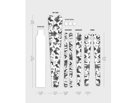 DYEDBRO Frame Protection - Camo - Gravel / Black