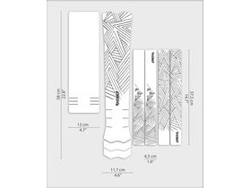 DYEDBRO Frame Protection - Clear - e-Bike / Matte / White