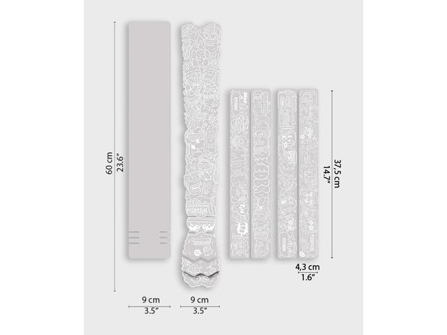 DYEDBRO Frame Protection - Juay x White click to zoom image