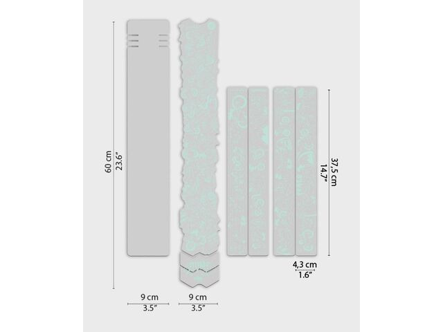 DYEDBRO Frame Protection - Kiko CLJ - Gloss / Mint click to zoom image