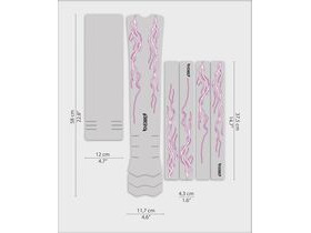 DYEDBRO Frame Protection - Lightning - e-Bike / Pink