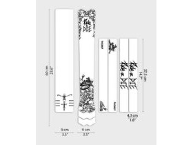DYEDBRO Frame Protection - Ride or Die - Black