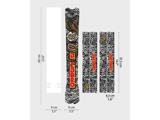 DYEDBRO Frame Protection - RRR x White click to zoom image