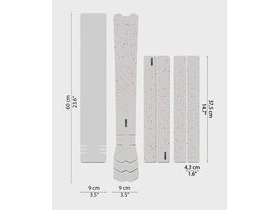 DYEDBRO Frame Protection - Speckled - Gloss / Red