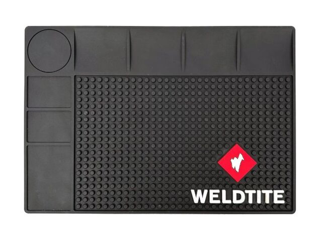 WELDTITE Rubber Workshop Mat with Magnets click to zoom image