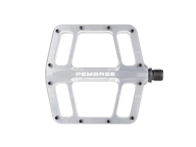 Pembree D3A Flat Pedal Small Silver click to zoom image