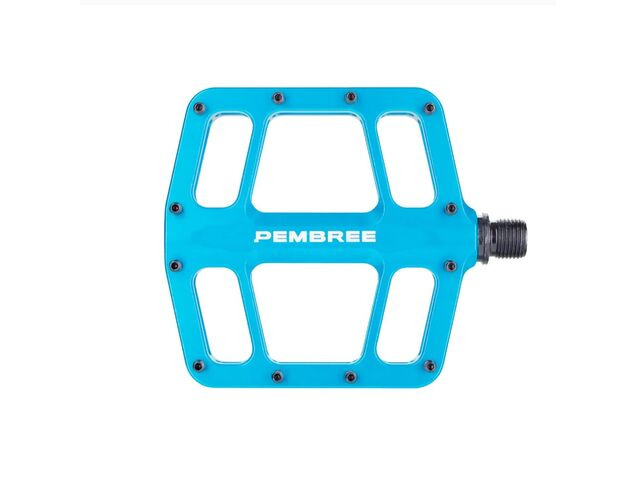 Pembree D3A Flat Pedal Small Turquoise click to zoom image