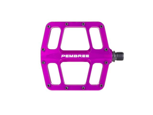 Pembree D3A Flat Pedal Large Purple click to zoom image