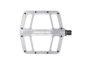 Pembree D3A Flat Pedal Large Silver