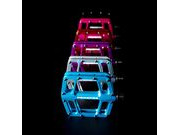 Pembree D3A Flat Pedal Large Turquoise click to zoom image