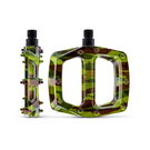 DMR V6 Plastic Pedal - Cro-Mo Axle - Green Camo 