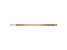 SRAM Chain S500 Eagle Drivetrain Solid Pin 126 Links Powerlock - Replaces X01 & Xx1: Gold 12 Speed