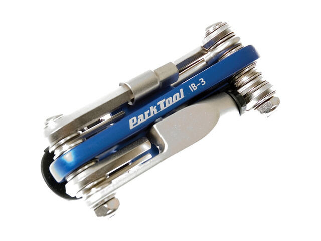 PARK TOOLS IB-3 I-Beam Mini Fold-Up Hex Chain Tool Screwdriver & Star-Shaped Wrench click to zoom image