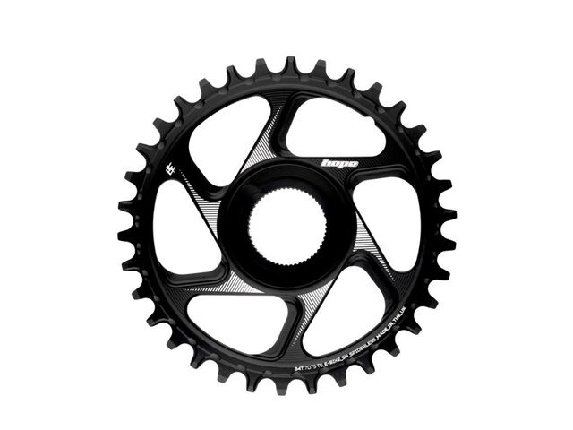 HOPE Spiderless Chainring Shimano Ebike click to zoom image