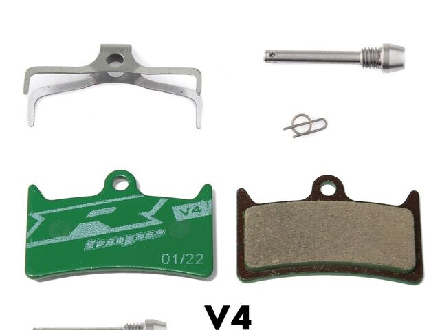 HOPE Pro - Race Racing Compound Green Pad Tech 3 - Tech 4 - V4 brake click to zoom image