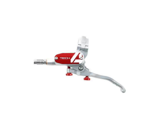 HOPE Tech 4 Complete Master Cyclinder Lever Silver - Red click to zoom image