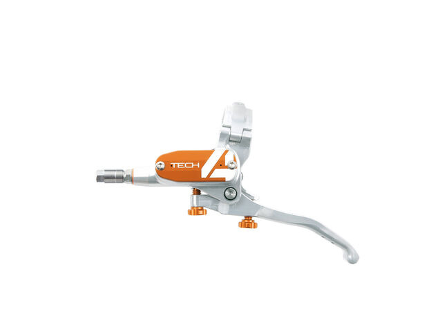 HOPE Tech 4 Complete Master Cyclinder Lever Silver - Orange click to zoom image