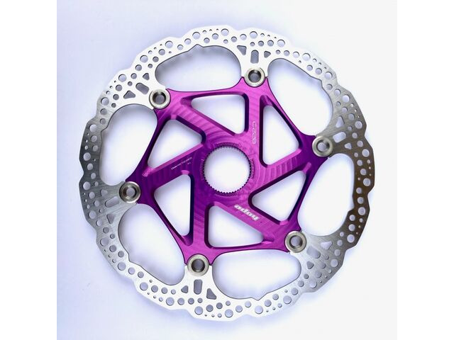 HOPE Centrelock Floating Disc MTB in Purple click to zoom image