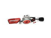 HOPE Dropper Post Lever Silver - Red 