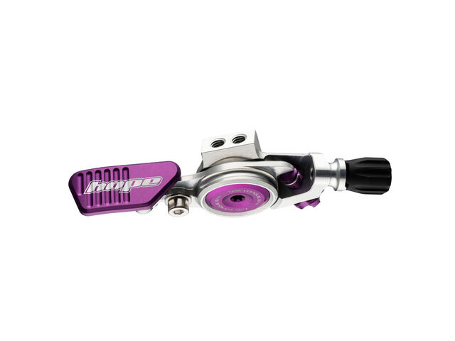 HOPE Dropper Post Lever Silver - Purple click to zoom image