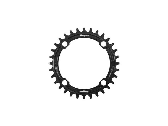 HOPE R22 104 BCD Narrow Wide Chainring in Black click to zoom image