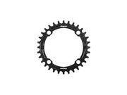 HOPE R22 104 BCD Narrow Wide Chainring in Black 
