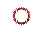 HOPE R22 104 BCD Narrow Wide Chainring in Red 