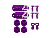 HOPE Tech 4 E4 Custom Kit - Pair - Purple 