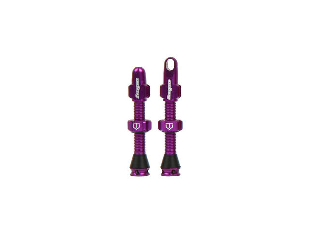 HOPE Tubeless Valve Pair 40mm in Purple click to zoom image