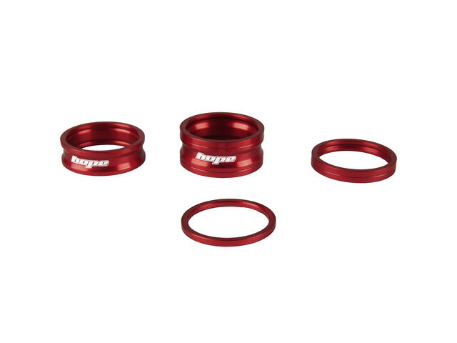 HOPE Space Doctor Headset Spacers in Red click to zoom image