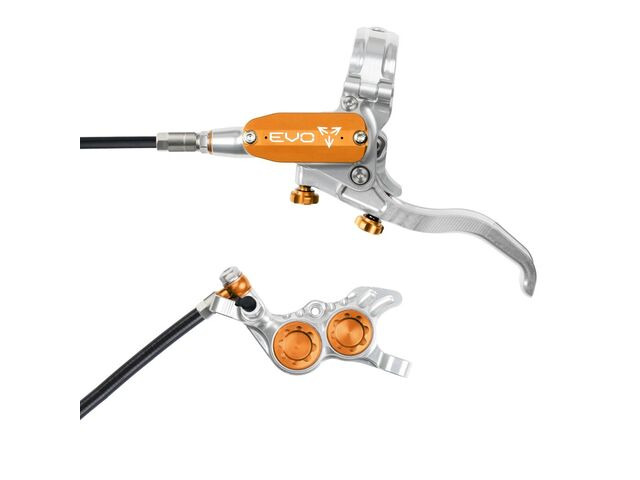 HOPE Evo GR4 Silver - Orange Normal Hose click to zoom image