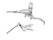 HOPE Evo GR4 Silver - Silver Braided Hose 