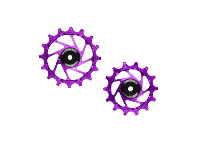 HOPE Sram T Type Jockey wheels 16t-14t Purple ( HJW005PU ) click to zoom image