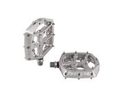 HOPE F20 Sealed Bearing CNC Flat Pedals  Anodized Silver  click to zoom image