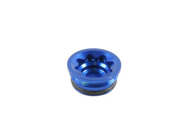 HOPE V4 Bore Cap Large in Blue click to zoom image