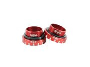 HOPE Bottom Bracket Stainless 68-73-83mm - 30mm axle in Red 