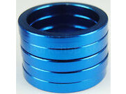 RUSH 5mm Blue Alloy Headset Spacer 