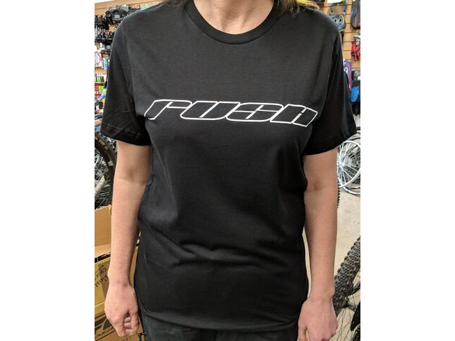 RUSH Casual T Shirt in Black click to zoom image